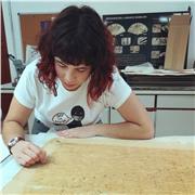 Doy clases de encuadernación y restauración de documento gráfico